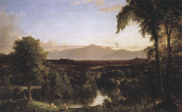 View on the Catskill-Early Autumn